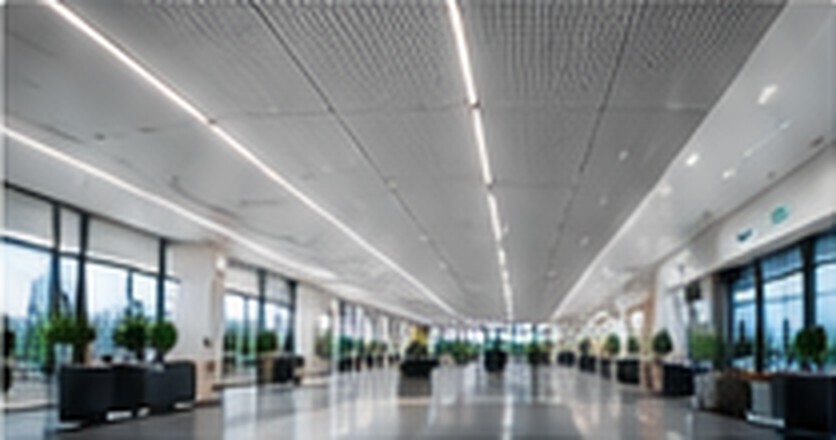Lineer metal tavan uygulaması